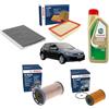 Somer Car Kit Tagliando compatibile con Golf 7 VII 1.6 2.0 TDI E GTD 5 LT Olio Castrol Edge 0w30