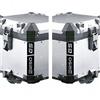 BLACK DOVES GRAPHICS 2pz Rifrangenti Strisce Adesivi compatibili con TOURATECH Top Case Motorrad R1250GS R1250 R 1250 GS (Nero)