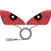 Bollisate Luci Decorative Occhi Auto,Fari a LED con Effetto Occhi Animato | Schermo Dinamico Programmabile per Effetti Luce Animati - Display Flessibile per Veicoli Camion e Automotive