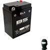 farbrothersonline COMPATIBILE CON MOTO GUZZI Galletto S/avv.to Elettrico 192 BATTERIA BS B38-6A SLA GIA' PRONTA ALL'USO ATTIVATA IN FABBRICA BATTERIE 6 V 14 AH 119X83X161MM SENZA MANUTENZIONE