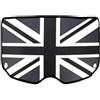 Wnfmjqe Copertura Bagagliaio Tappetino per Finestrino del Bagagliaio per Mini, per Cooper, per One S, JCW, R56, F55, F56, F66, F65, F60, R60, per Countryman Baule Ripiano(Grey Jack,D)