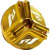 FTNXLBNQC Protezione Coppa Liquido Freni Moto Tappi Liquido Freni Anteriori E Posteriori E Accessori Di Protezione Porta Riempimento Olio Per Yam&aha YZFR1 YZF R1M R1 2009-2022 2023(M27 g)