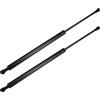 QUARKZMAN 2 Pz Supporti A Molla A Gas Per Renault Captur 2013-2019 | Materiale Acciaio Carbonio, Colore Nero, No.844301324R, Dimensioni: 47.5x29.5cm, Diametro 18/8mm