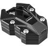 NICECNC Ingranditore per cavalletto laterale nero compatibile con R1300 GS/GSA 2024-2025, ricambio per 4653 1638616