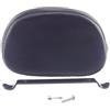 MLIOJU Moto Schienale Sedile Kit Cuscino Schienale Sissy Bar Posteriore Cuscino Passeggero Per H&arley Per Softail Custom Springer FXST FXSTC FXSTB Per Fat Boy FLSTF