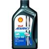 Shell Advance 4T Ultra 10w/40 Barattolo 1 litro