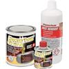 Lux Metal POWER TANK GUM - Trattamento Serbatoio Moto (20/25 Litri) Kit Medio Medium 700 gr per interno Serbatoi benzina Elimina la Ruggine Ripara Protegge Arrugginito da Moto Auto Vespa d'Epoca con Antiruggine