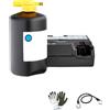 farbrothersonline COMPATIBILE CON BMW X1 KIT RIPARAZIONE GOMME AUTOMATICO CON COMPRESSORE E LIQUIDO SIGILLANTE DUNLOP DA 620ML TECH PER RUOTE PNEUMATICI AUTO SUV CAMION FURGONI CAMPER 4X4