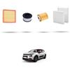 HOFFCAR Kit tagliando 4 filtri compatibile con Citroen C3 III 1.5 Blue Hdi 75kw dal 2018