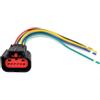KJBVCEVUD Connettore Auto Compatibile Con FIAT Per DUCATO 2006-2025 K9657127480 K965712748 9658127480 6P MAF Misuratore Flusso D'aria Massa Connettore Sensore