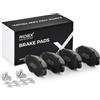 RIDEX 402B0791 Set d'assale Kit pastiglie freni Anteriore con lamierino anticigolío Compatibilità con PEUGEOT 206 2 volumi/Coda spiovente 2A/C