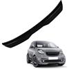 KizmiQ Auto Spoiler posteriori per Smart fortwo/Brabus fortwo C451 A451 Coupé/Cabrio (C 451) 2007-2015 Nastro Installare Adesivo,ABS Alettone Tetto Posteriore Tuning Ala Styling Accessori,A/Black