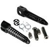 TCMT Pedane anteriori adatte per Kawasaki Ninja ZX6R 2003-2020, ZX10R 2004-2020, 650R (EX650), 2006-2013, Z1000 2003-2016, Z750/Z750S 2004-2011