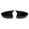 DHDYJSA Copertura Specchietto Retrovisore Per Mazda Per CX5 Per CX-5 2017-2023 2 Pezzi Ricambio Specchietti Retrovisori Laterali Con Motivo In Fibra Carbonio Calotte Ricambio(Bright black)