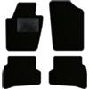 QUEMAR Tappetini Auto compatibili con Polo V 2009-2017 (6R - 6C) / Kit Tappeti Moquette e Gomma su Misura (Set 2 Anteriori + 2 Posteriori) / Ricami e Colori Personalizzati (0 Ricami, Bordo Antracite)