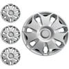 W-Parts SERIE 4 BORCHIE - 4 COPRICERCHI COPPE RUOTA 16 PER FORD CONNECT 14-> TIPO B