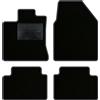 QUEMAR Tappetini Auto per Nissan Qashqai J10, Bordo Antracite, 0 Ricami | 2006-2014 / Kit Tappeti Moquette e Gomma su Misura / Set 2 Anteriori + 2 Posteriori / Ricami e Colori Personalizzati