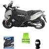 CLICK & GO COMPATIBILE CON HONDA FORZA 350 PER ANNO 2022 COPRIGAMBE R220-X TERMOSCUDO TUCANO URBANO COPERTA TERMICA IMPERMEABILE INTERNO IN ECO PELLICCIA SPECIFICO PER SCOOTER