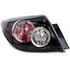 Gnshdg Fanale Posteriore LED Gruppo Ottico Posteriore Luce Direzione Posteriore Luce Stop Per Mazda 3 BK Hatchback 2004-2008 2009 2010 216-1984L-UQ 216-1984R Gruppo Ottico Posteriore(Outside-Left)