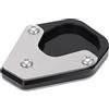 Akozon Sostituzione della Piastra di Supporto del Pad di Estensione del Cavalletto Laterale in Lega di Alluminio CNC per GUZZI V85TT 2018‑2019（MV49-XJD) Prolunga Cavalletto Laterale per Accessorio Moto