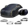 Generico Telo Antigrandine Per Auto per Mercedes Classe A 180 W177，Copri Auto Anti Grandine Esterno，Prevenire La Grandine, La Neve E La Polvere, Cotone Spesso