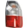 Zingori Fanale posteriore dell'auto Per Mitsubishi L200 MK3 1995-2006 Lampada luce posteriore in rosso trasparente(Left)