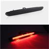 ESPYN Fanale Posteriore LED Rosso Per Fiat Grande Punto 2005-2012 e Punto Evo 2008-2012 - Terza Luce Stop Montaggio Alto (Smoke Len)