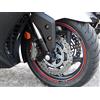 labelbike - Adesivi Strisce Moto Cerchi Ruote Tuning Kit compatibile con KYMCO AK550