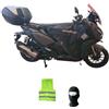 CLICK & GO COMPATIBILE CON HONDA ADV 350 DAL 2022 IN POI COPRIGAMBE R228-X TERMOSCUDO TUCANO URBANO COPERTA TERMICA IMPERMEABILE INTERNO IN ECO PELLICCIA SPECIFICO PER SCOOTER