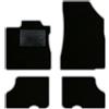 QUEMAR Tappetini Auto per Dacia Sandero, Bordo Perla, 0 Ricami | anche Stepway / 2012-2020 / Kit Tappeti Moquette e Gomma su Misura / Set 2 Anteriori +2 Post./ Ricami e Colori Personalizzati