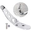 XMMT, kit di estensione per cavalletto cromato per Harley Touring Electra Road Glide Road King Ultra Limited