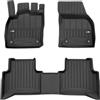 IMJ-Global Tappetini Auto Gomma ProLine 3D su Misura Compatibili con Volkswagen Touran II dal 2015 in poi, Set Completo di Tappeti Auto TPE per Migliorare Look e Sportività
