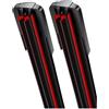 AFHEG Spazzole tergicristallo auto Tergicristalli Anteriori In Gomma Doppia Per Auto, Accessori Per Finestrini E Parabrezza Per Tiguan 2007 2008-2023