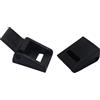 Generico Coppia clip per cinghie capote compatibile con Fiat 500 Cabrio Fiat 500C 500 C