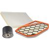 Generico Kit 3 Filtri Tagliando per Fiat Nuova Panda 312, Lancia Ypsilon 1.0 Mild Hybrid