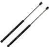 Fastner Compatibile con Opel Corsa D 3 Porte (2006-2014) Coppia Ammortizzatori Molle a Gas Pistoni Pistoncini per Portellone Bagagli Posteriori 13182309, 176413