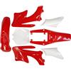 XLJOY Set di plastica rossa per moto da cross cinesi a 2 tempi 47 cc 49 cc Apollo Orion Mini Dirt