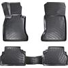 fussmattenprofi.com Fussmattenprofi Tappetini Auto Gomma per BMW Serie 5 F10/F11 2010-2013 - Su Misura, Antiscivolo, Inodore - Tappetino Auto Set Completo per Interni Auto