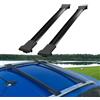 rekapa auto accesories Rekapa-Barre Portatutto Compatibili Con Ford Kuga 2013-2018 Alluminio Portapacchi Auto Barre Da Tetto Set 2 Pcs Nero