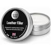 The Scratch Doctor Scratch Doctor - Compound per la riparazione di pelle, 50 ml, adatto per riempire fori crepe, graffi, macchie su mobili in pelle, sedili auto, scarpe e borse