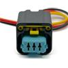KJBVCEVUD Connettore Auto Per Citroen 3 Pin 1801179-1 1801179-2 1801179 | Sensore Albero Motore Auto Cablaggio Spina Connettore Elettronico Impermeabile(Blue)