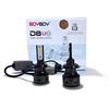topolenashop Coppia lampade fari auto lampadine H7 D8 CANBUS 4800 lumen 6000K centralina 42W