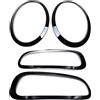 IDENUONA Copertura per fanale anteriore e posteriore per MINI Cooper F54 Clubman 2014-2020