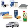 Somer Car KIT TAGLIANDO OLIO EDGE 5W30 5LT+ 4 FILTRI COMPATIBILE CON VW GOLF 5 V 1.9 TDI
