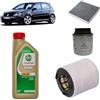 OP Kit tagliando 3 filtri + 4 L olio Edge 5W30 per Volkswagen Golf 5 V 1.4 TSI