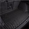 DZSFDGDDFGD Vasca Bagagliaio Proteggi Baule Tappetino Bagagliaio Con Bordo Alto Per Mercedes Per Benz Classe GLE W167 V167 SUV 5 Posti 2020 2021 2022 2023 2024 2025(Black-Beige)