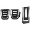 Atambvemw Frizione Freno Pedale Per VW Per Golf 7 Per Passat B8 Per Tiguan 2017-2022 Per Seat Per Leon 5F MK3 Pedaliera Per Auto Coperchio Freno Frizione Carburante AT MT(MT)