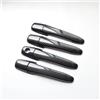 RTSMD Coprimaniglia Esterna Anteriore E Posteriore Per Auto, Guscio Protettivo Decorativo Per Mazda 2 Per Demio (DY) 2003-2007 Maniglia Laterale Esterna(Nero)