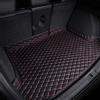 HIPATU Auto Tappetino per Bagagliaio per Mini Countryman 2017-2022 2023 2024, Antiscivolo Impermeabile Protezione Auto Vasca Baule Tappeto Accessori,E-Black-Red-Plus