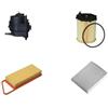 AOQ ORIGINAL QUALITY AOQ - KIT TAGLIANDO FILTRI FIESTA V FIESTA VI 1.4 TDCI 50KW 68CV DAL 2001 in poi